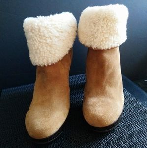 UGG dandelion Platform ankle boots NEW